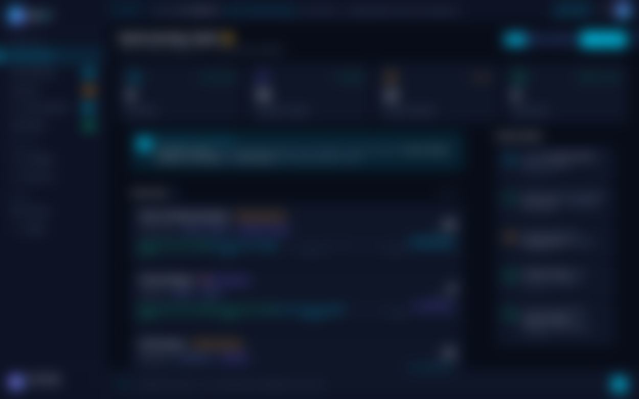 Agent dashboard screen